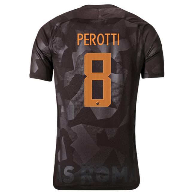 AS Roma Trikot Heim Perotti 2017-18 Fussballtrikots Günstig
